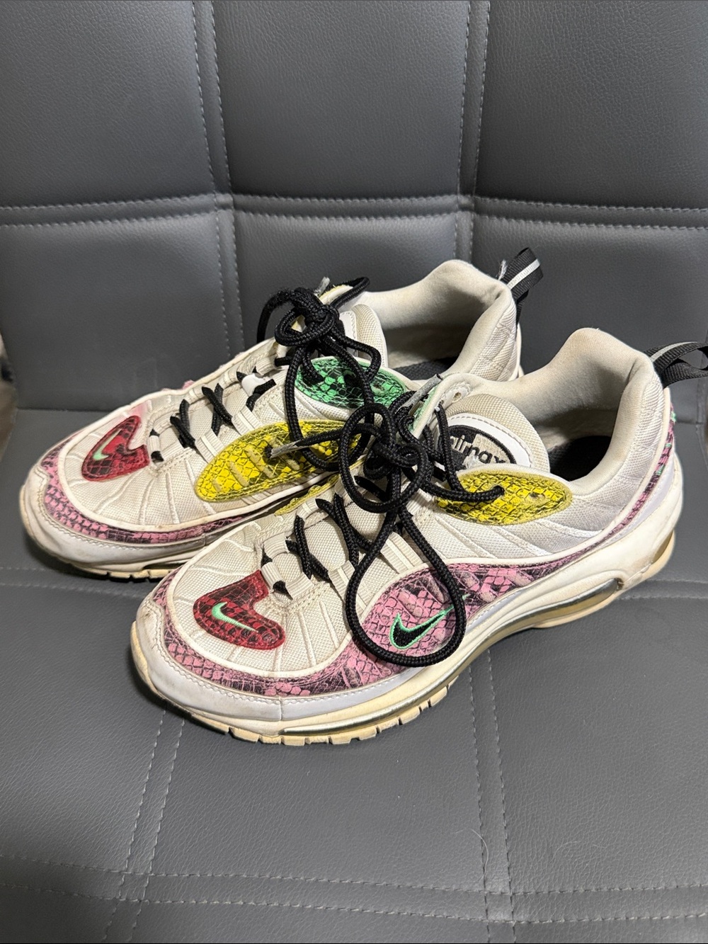 Women’s Nike Airmax 98 “Multi Snakeskin” Size 6.5
